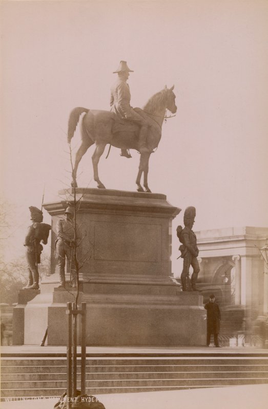 Wellington-monumentet i Hyde Park av English Photographer