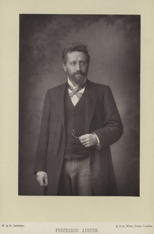 William Edward Ayrton av English Photographer