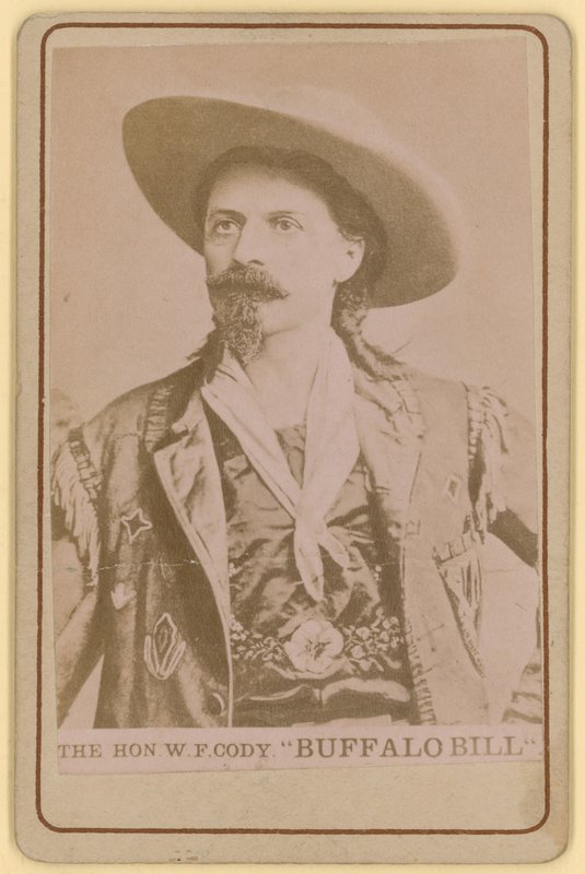 William F Cody, Buffalo Bill av English Photographer