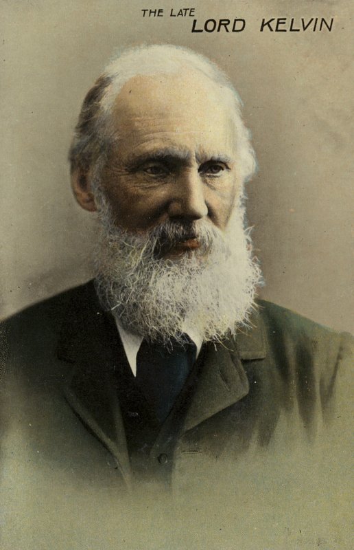 William Thomson, 1st Baron Kelvin (1824-1907), britisk fysiker og ingeniør (farget bilde) av English Photographer