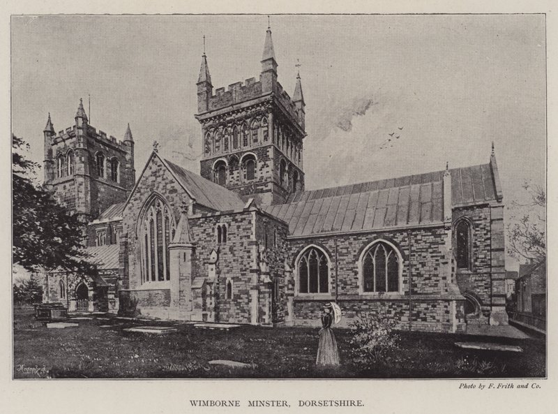 Wimborne Minster, Dorsetshire av English Photographer