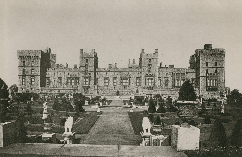 Windsor Castle, østfronten av English Photographer