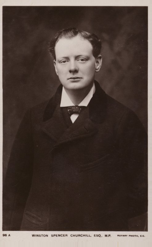 Winston Churchill av English Photographer