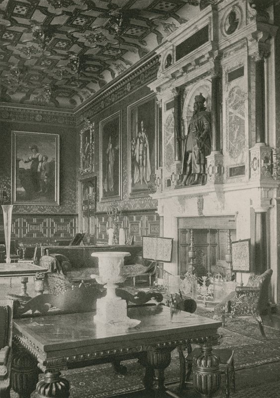 Winter Drawing-Room, Hatfield House av English Photographer