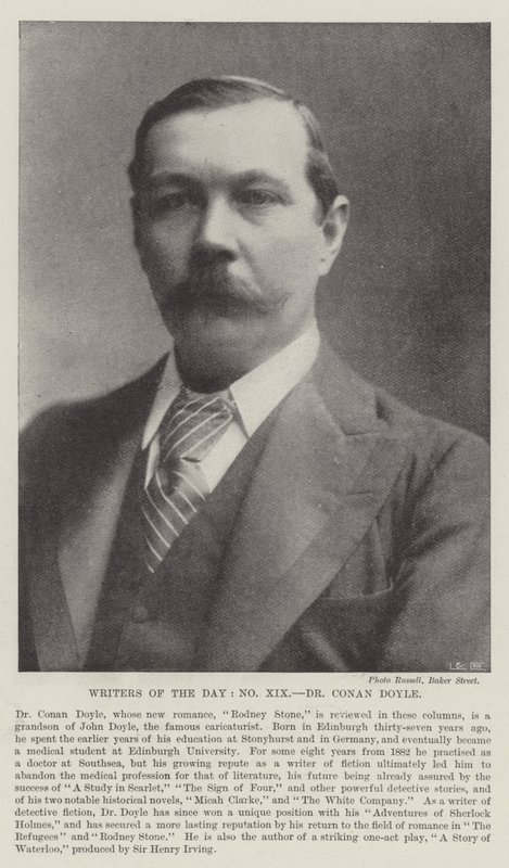 Dagens forfattere, Dr Conan Doyle av English Photographer