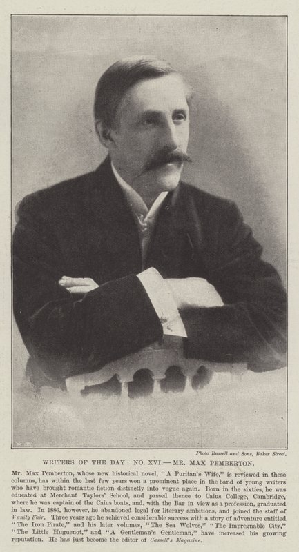 Dagens forfattere, Mr Max Pemberton av English Photographer