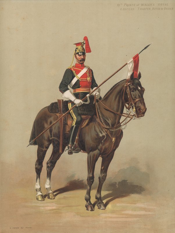 12th Prince of Wales Royal Lancers, Trooper, Review Order av English School