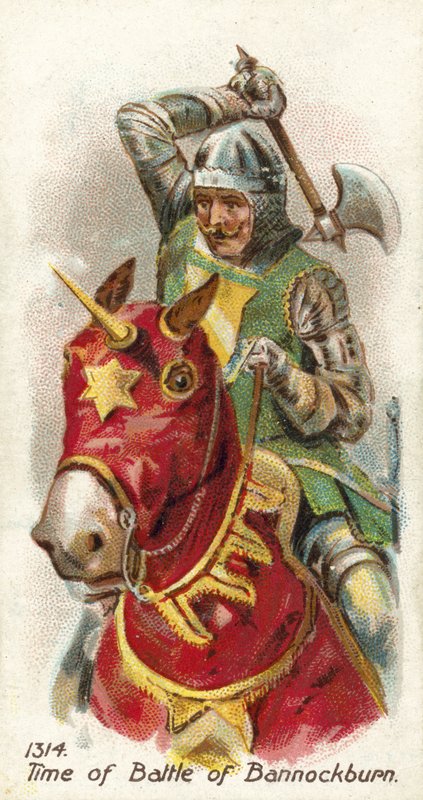 1314, tiden for slaget ved Bannockburn av English School