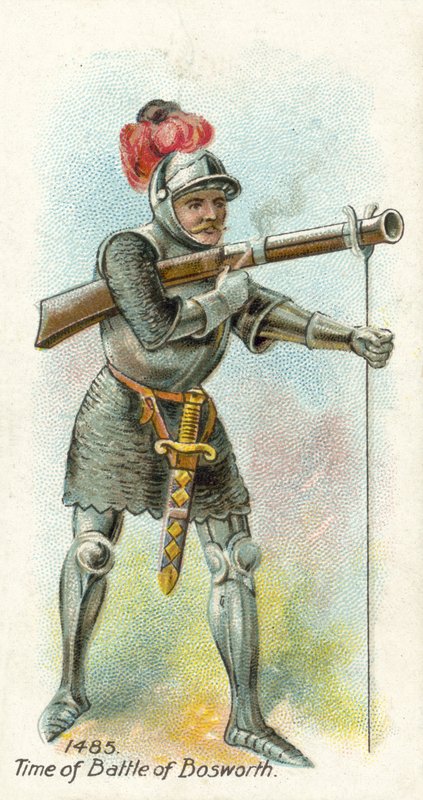1485, tiden for slaget ved Bosworth av English School