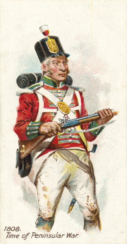 1808, halvøykrigstid av English School