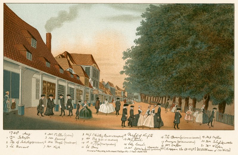 1700-talls personligheter av English School