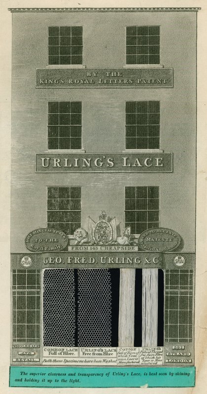 392 Strand, London; Geo. Fred. Urling & Co, blondemakere av English School