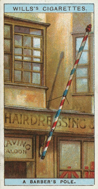En Barbers Pole av English School