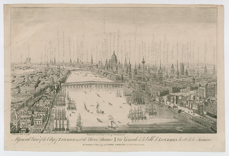 Et generelt syn på City of London av English School