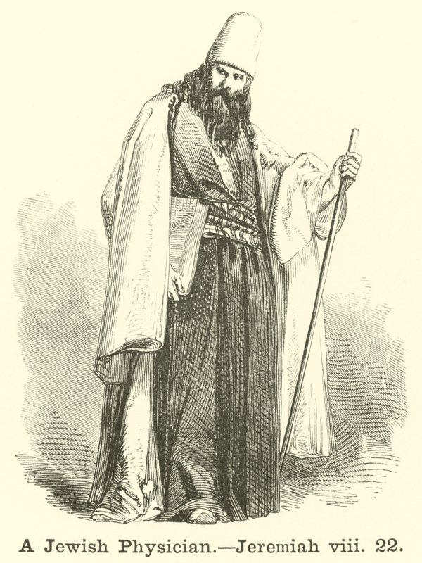 En jødisk lege, Jeremiah, viii, 22 av English School