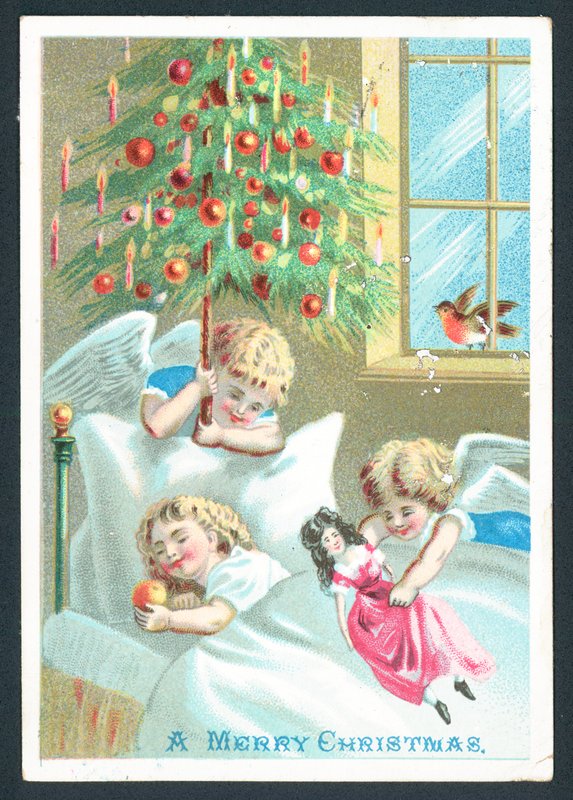En god jul - gratulasjonskort av English School