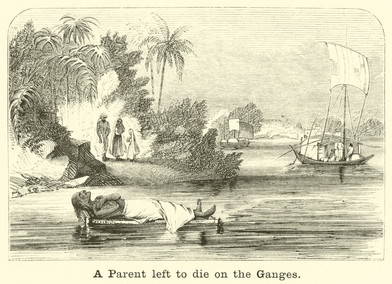 En forelder forlot for å dø på Ganges av English School