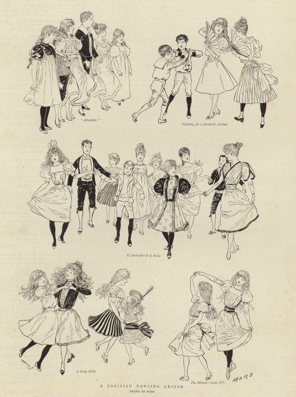 En parisisk dansetime av English School