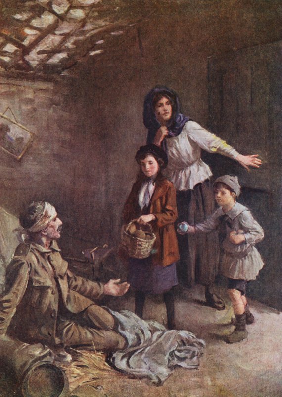 A Place of Refuge (farge litho) av English School