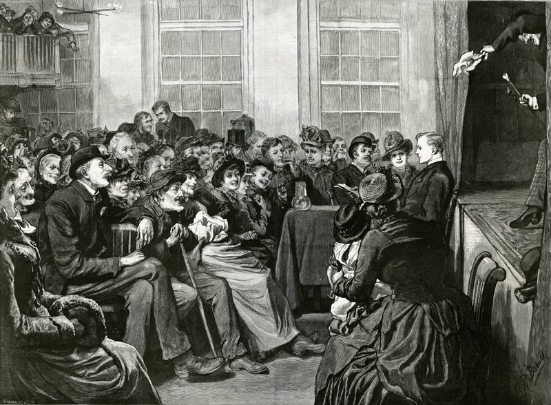 A Saturday Night Entertainment for the Poor, St Albans Hall, Baldwins Gardens, Holborn av English School