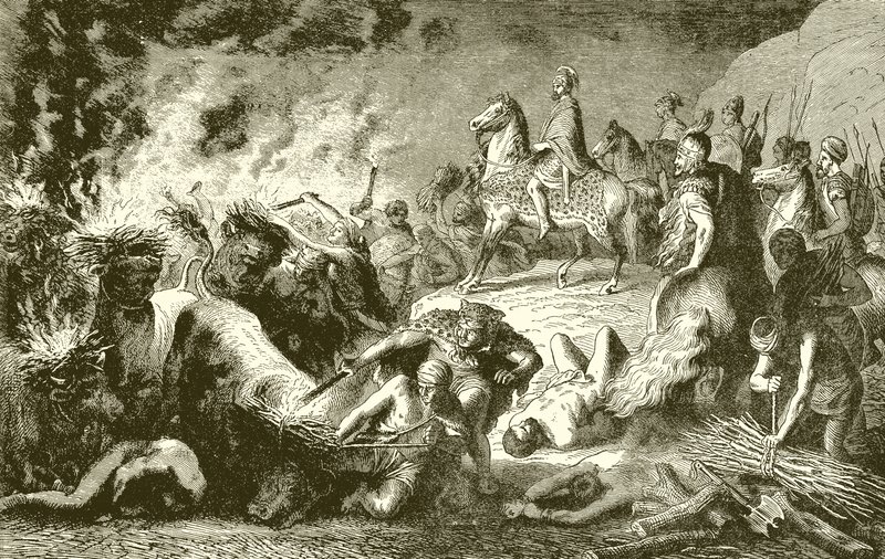 A Stratagem of Hannibal.--A Mock Night March av English School