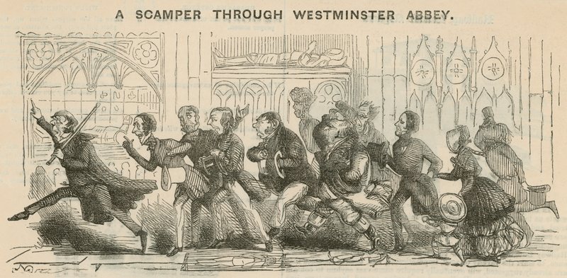 En scamper gjennom Westminster Abbey av English School