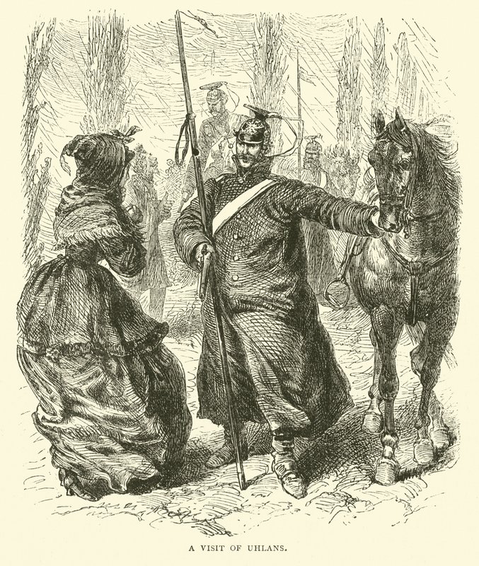 Et besøk av Uhlans, mars 1871 av English School