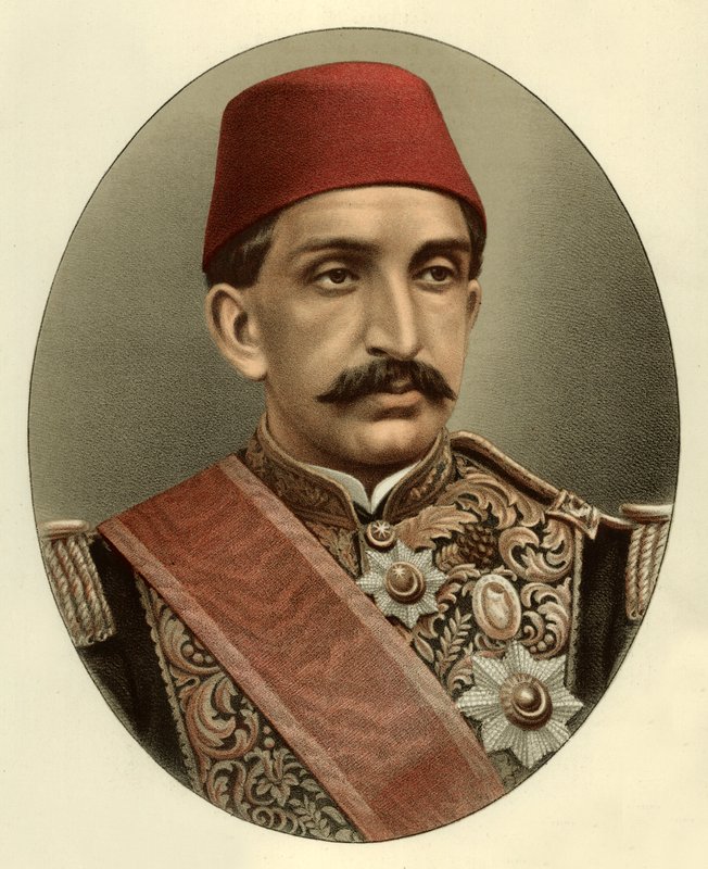 Abdul Hamid II, sultan av Tyrkia av English School