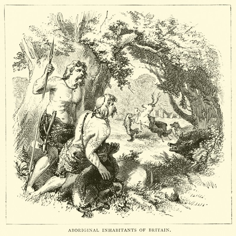 Aboriginske innbyggere i Storbritannia av English School