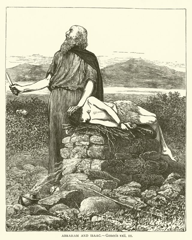 Abraham og Isak, 1. Mosebok, xxii av English School