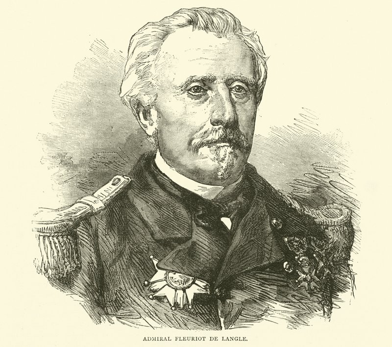 Admiral Fleuriot de Langle, november 1870 av English School