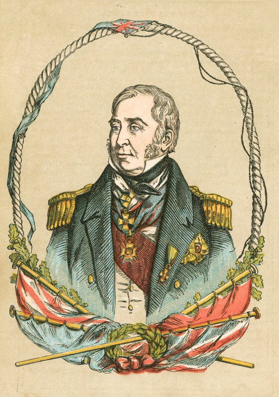 Admiral Sir Charles Napier av English School
