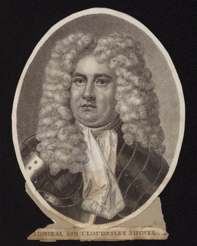 Admiral Sir Cloudesley Shovell av English School