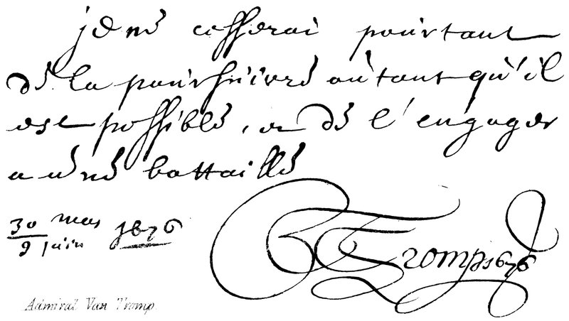 Admiral Van Tromp av English School