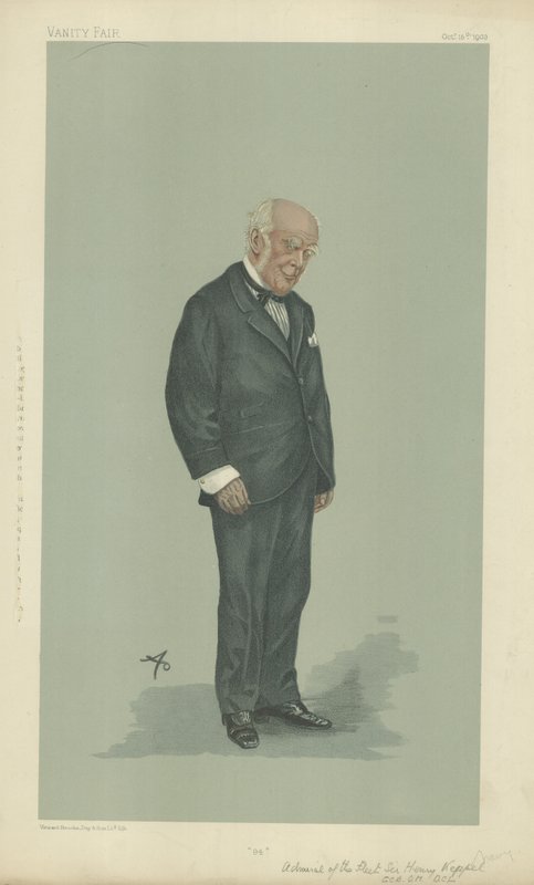 Admiral of the Fleet The Hon Sir Henry Keppel av English School