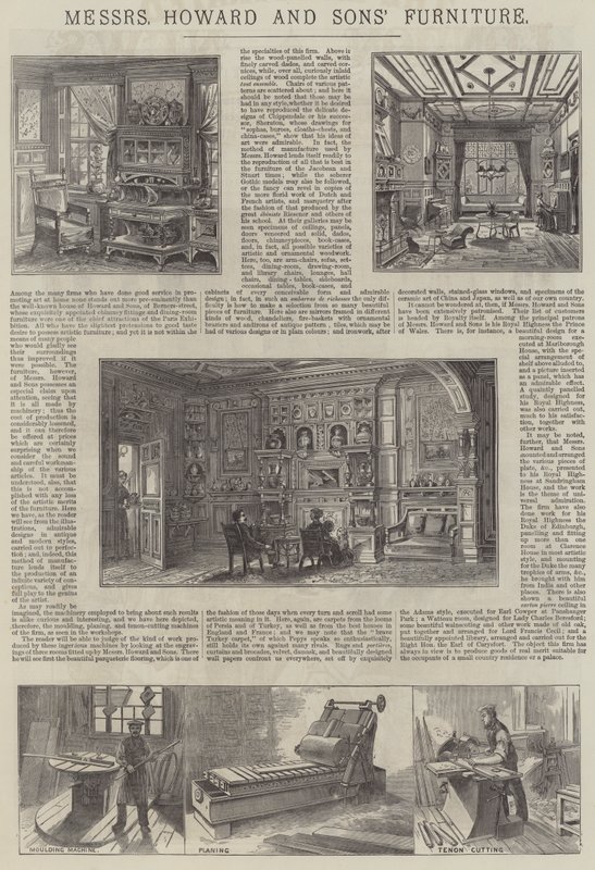 Annonse, Messers Howard and Sons