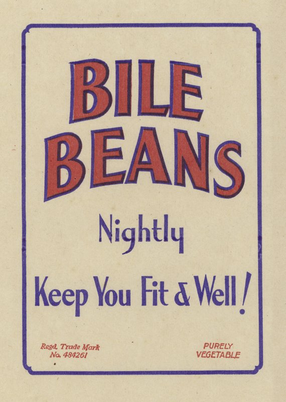 Annonse for Bile Beans av English School
