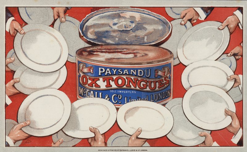 Annonse for Paysandu Ox Tongues av English School