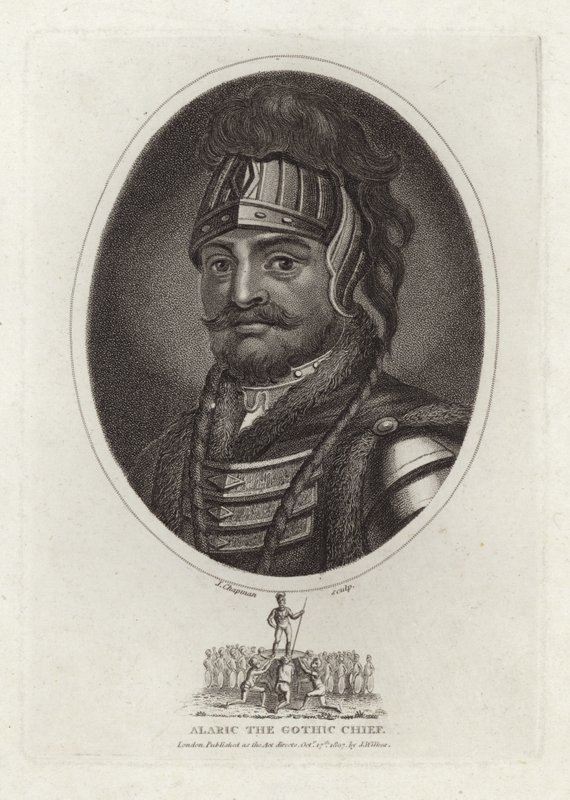 Alaric den gotiske høvdingen av English School