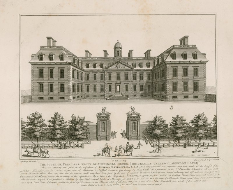 Albemarle House (opprinnelig kalt Clarendon House) av English School