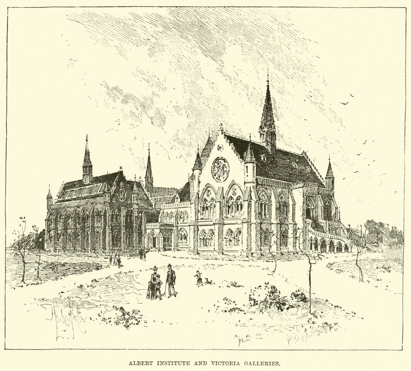 Albert Institute og Victoria Galleries av English School