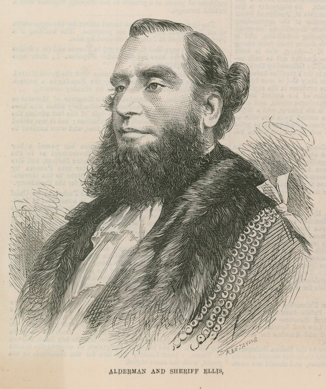 Alderman og sheriff Ellis av English School