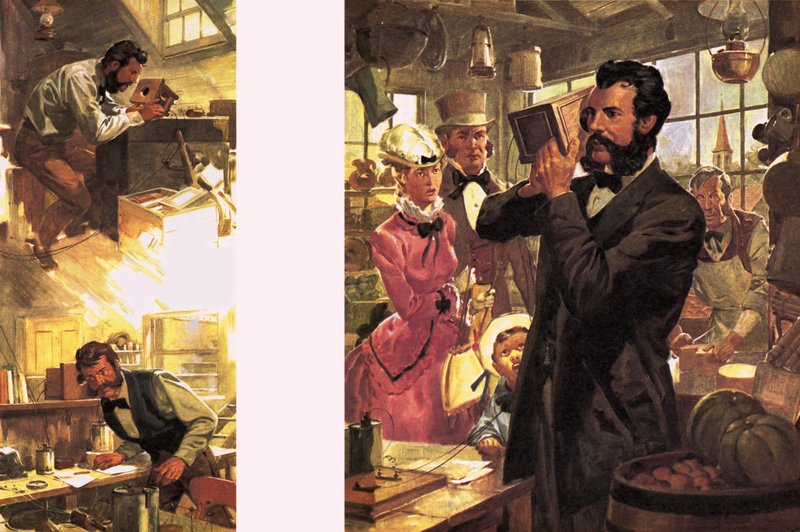 Alexander Graham Bell -- Den første telefonsamtalen av English School