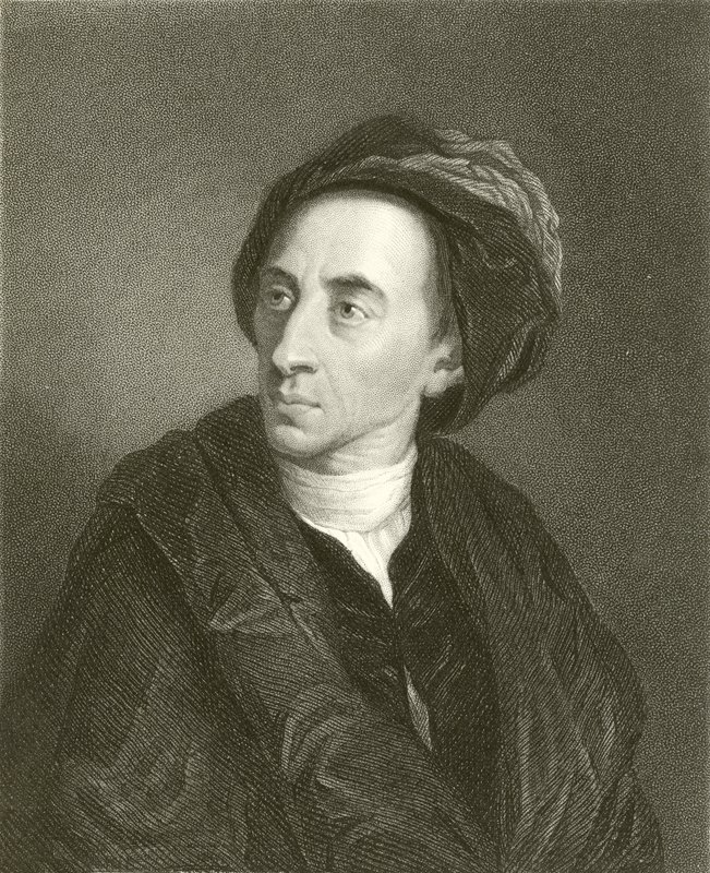 Alexander Pope av English School