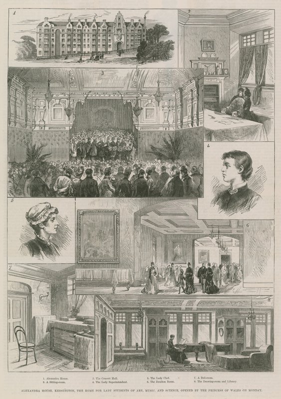 Alexandra House, Kensington av English School