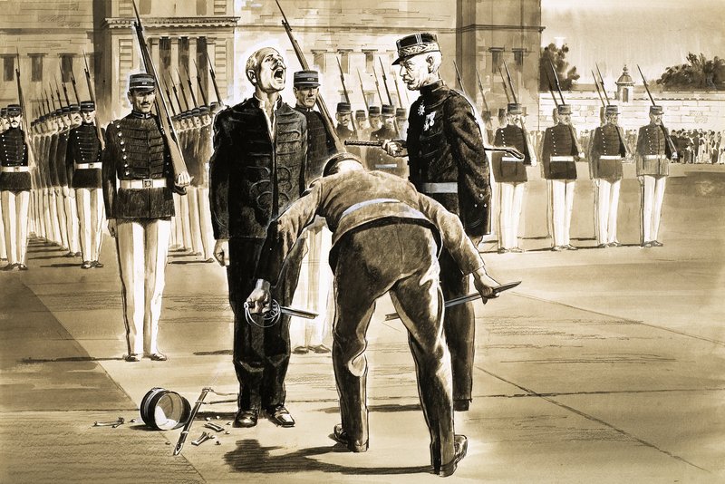 Alfred Dreyfus, fangen på Devil