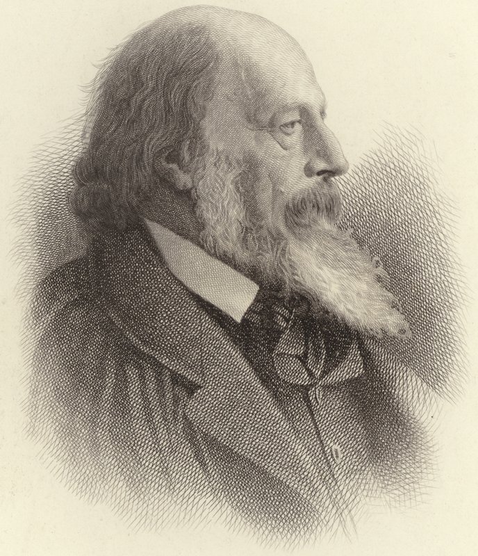 Alfred Tennyson av English School