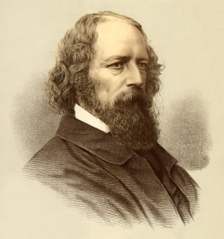 Alfred Tennyson av English School