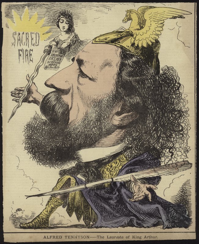 Alfred Tennyson - prisvinneren til kong Arthur av English School
