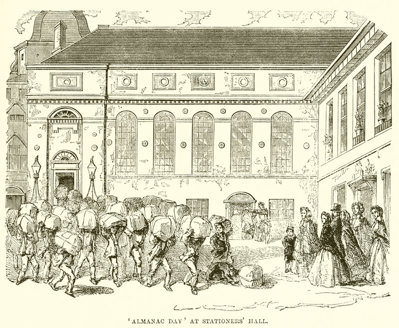 Almanakkdag i Stationers Hall av English School